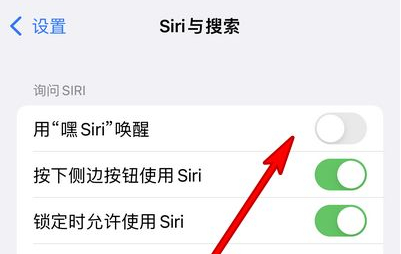 德清苹果13维修分享iPhone 13怎么唤醒 Siri  