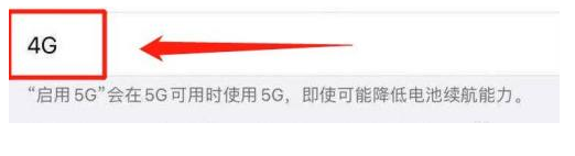 德清苹果13维修分享iPhone 13恒定4G设置方法 